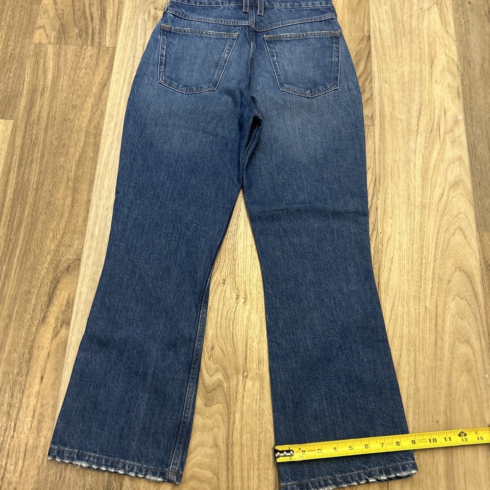 Frame Le High 'N'Tight Crop Mini Boot Jeans High Rise Size 26 Eckhart, NWOT $258